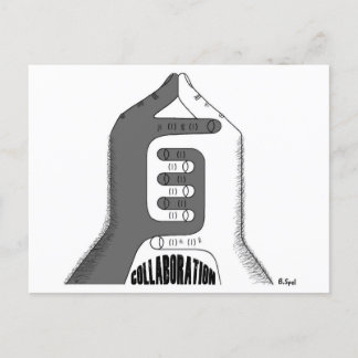 共同作業 ポストカード