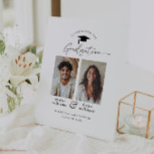 共同卒業パーティー2写真へようこそ 台座サイン