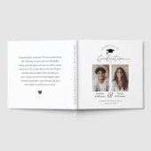 共同卒業パーティー2写真 ゲストブック (全面)