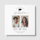 共同卒業パーティー2写真 ゲストブック (正面)