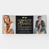 共同卒業パーティー2写真 横断幕 (横)