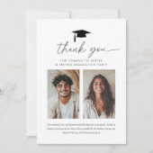 共同卒業2写真サンキューカード サンキューカード (正面)