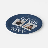 共同卒業 | 2フォト紙プレート ペーパープレート (アングル)