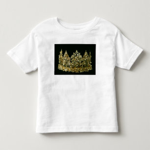 共同墓地の掘削からの王冠 トドラーTシャツ