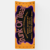 共同教会のトランクまたはモダン治療 横断幕 (縦)