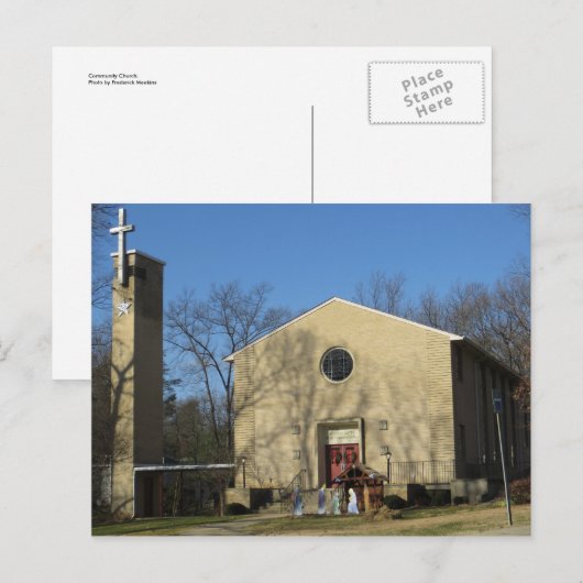 共同教会 ポストカード (正面/裏面)