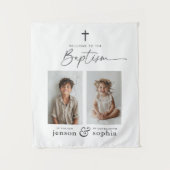 共同洗礼2写真 タペストリー (正面)