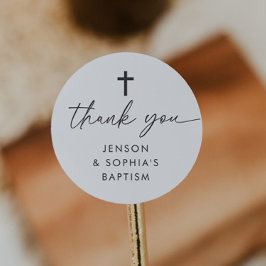 共同洗礼 ラウンドシール