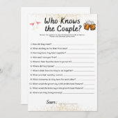 共同独身者/バチェロレッテゲーム 招待状 (正面/裏面)