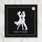 共同誕生日パーティーアダルトゴールデンダンスカップル フェイバータグ (裏面)