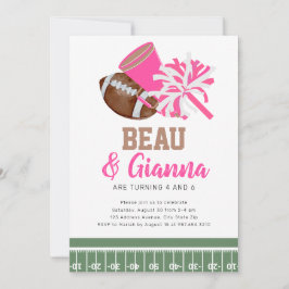 共同誕生日パーティー招待男児 招待状