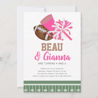 共同誕生日パーティー招待男児 招待状