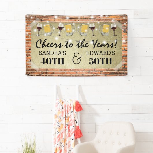 共同誕生日パーティー |年への応援 横断幕 (インサイチュ)