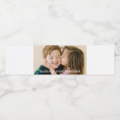 共同誕生日写真 ペットボトルラベル (シングルラベル)