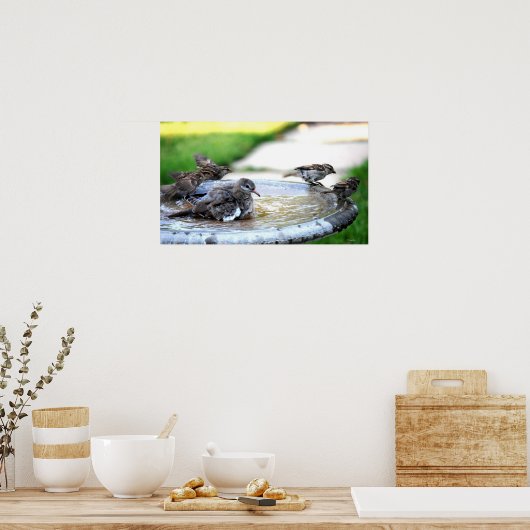 共同風呂 ポスター (キッチン)