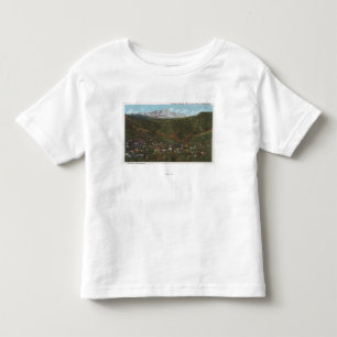共同Manitouの春ロッキー山脈のスパ トドラーTシャツ