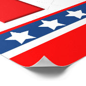 共和党と民主党の違おもしろいい ポスター (角)