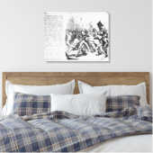 共和党と議会の間の闘い キャンバスプリント (インサイチュ (寝室))