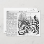 共和党と議会の間の闘い ポストカード (正面/裏面)