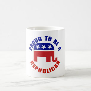 共和党のオリジナルがあること誇りを持った コーヒーマグカップ