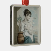 共和党のカレンダーの幼芽の、第7月 メタルオーナメント (右)