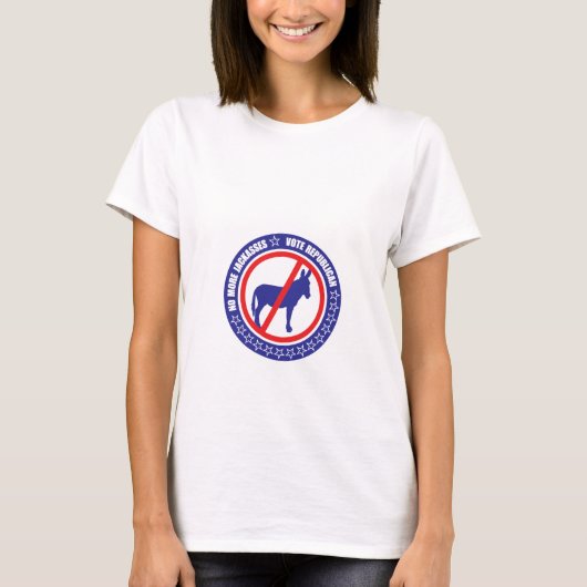 共和党のシャツに投票する Tシャツ (正面)