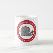 共和党のチクチ コーヒーマグカップ (中央)