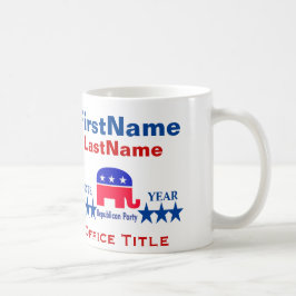 共和党のテンプレート コーヒーマグカップ