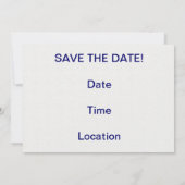 共和党のバナナ・レパブリック 招待状 (裏面)