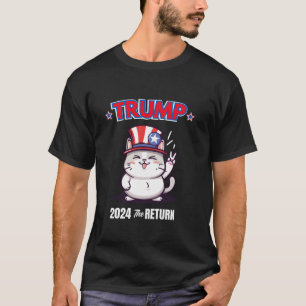 共和党のパーティー象の政治投票右のスペクトル Tシャツ