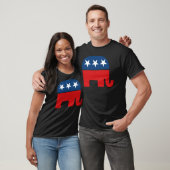 共和党のパーティー·ロゴ- GOP Elephant Tシャツ (ユニセックス)