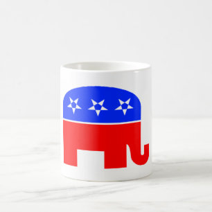 共和党のマグ コーヒーマグカップ