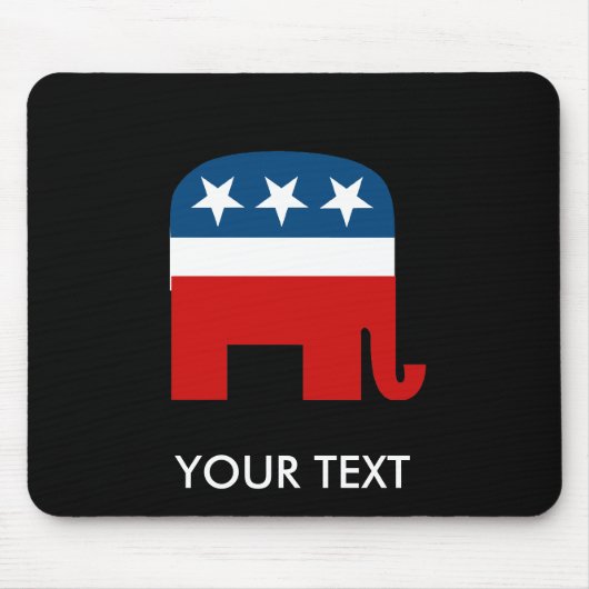 共和党のマスコット マウスパッド (正面)