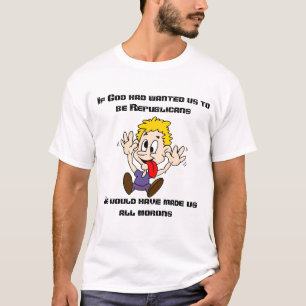 共和党のモロン Tシャツ