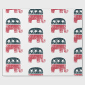 共和党の保守派 ラッピングペーパー (フラット)