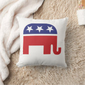 共和党の元の象 クッション (ブランケット)