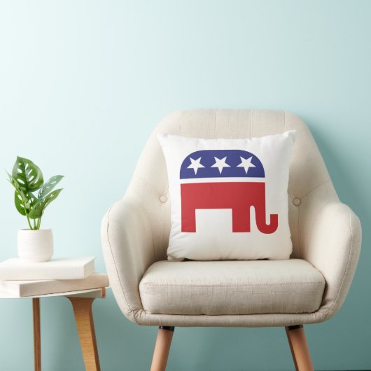 共和党の元の象 クッション (椅子)