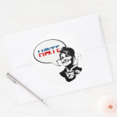 共和党の憎しみ ラウンドシール (封筒)