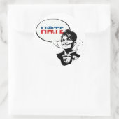 共和党の憎しみ ラウンドシール (バッグ)