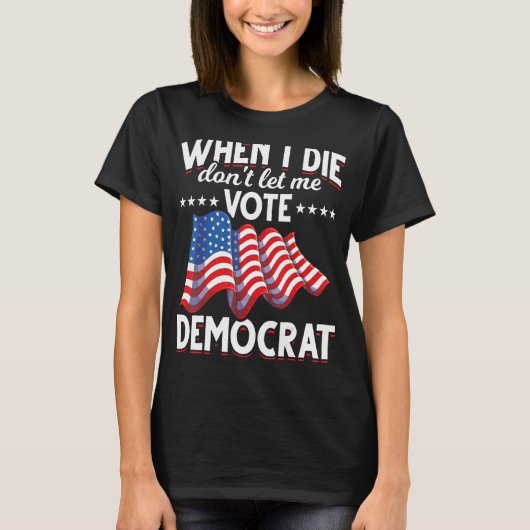 共和党の政治アメリカのプライド米国国旗のリパブリック Tシャツ (正面)