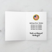 共和党の政治グリーティングカード サンキューカード (内部)