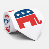 共和党の旗のタイ ネクタイ (ロール)