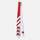 共和党の男性の首のつながり ネクタイ (正面)