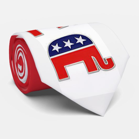 共和党の男性の首のつながり ネクタイ (ロール)