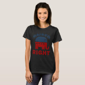共和党の育て方共和党シャツ保守的な象 Tシャツ (正面フル)