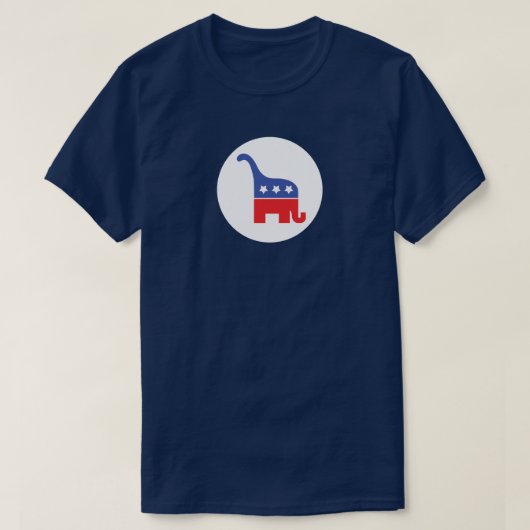 共和党の菱形 Tシャツ (デザイン正面)