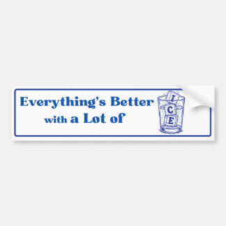 共和党の親氷の移民ステッカー バンパーステッカー