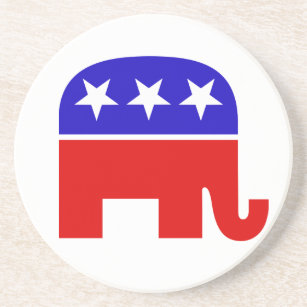 共和党の象コースター コースター