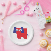 共和党の象 ペーパープレート (パーティー)