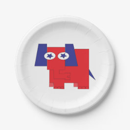 共和党の象 ペーパープレート